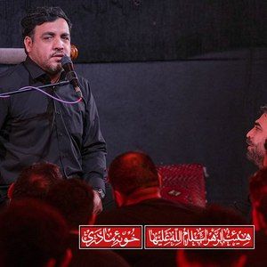 ماند چون تنها گرفتش روی دست علی‌اکبر زادفرج