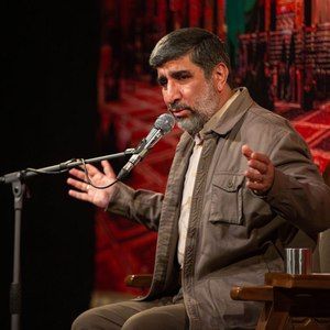 کاروان رفت و تو در خواب و بیابان در پیش حاج مهدی سلحشور