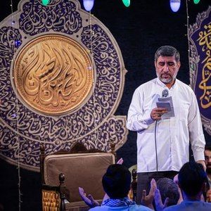 دامن باد صبا با گل لبخند آمد حاج مهدی سلحشور