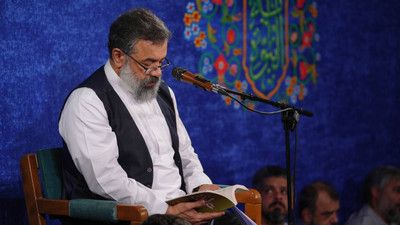 آسمان ها در نجف با هم طلاقی میکنند حاج محمود کریمی