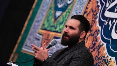 حس قشنگیه توی حرم باشی بگیره نم نم بارون محمد حسین حدادیان