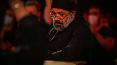 خودم اینجا دلم پشت سر قافله حاج محمود کریمی