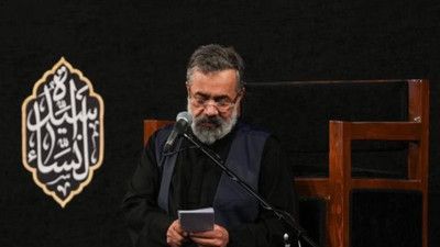 تنها شدم زهرا صحرا شدم دریا حاج محمود کریمی