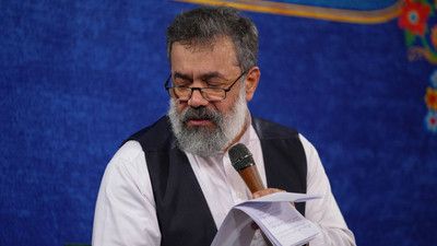 حضرت سر سلسله بالا نشین قافله حاج محمود کریمی