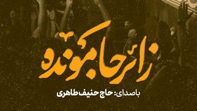 زائر جامونده نمیخواهی حنیف طاهری